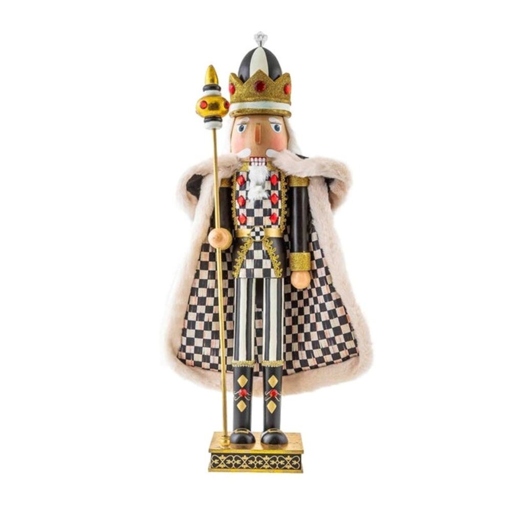 Brand New Mackenzie-Childs Courtly Nutcracker King
